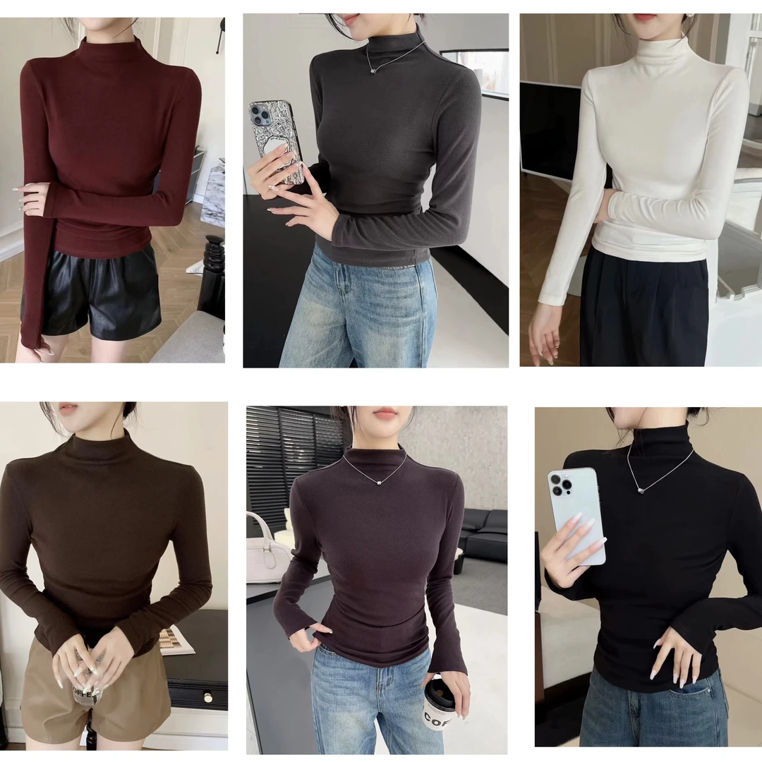 fanteyi/范特依百搭修身显瘦洋气打底女针织上衣4437