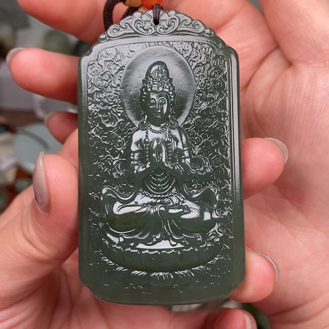 和田玉挂件未镶嵌