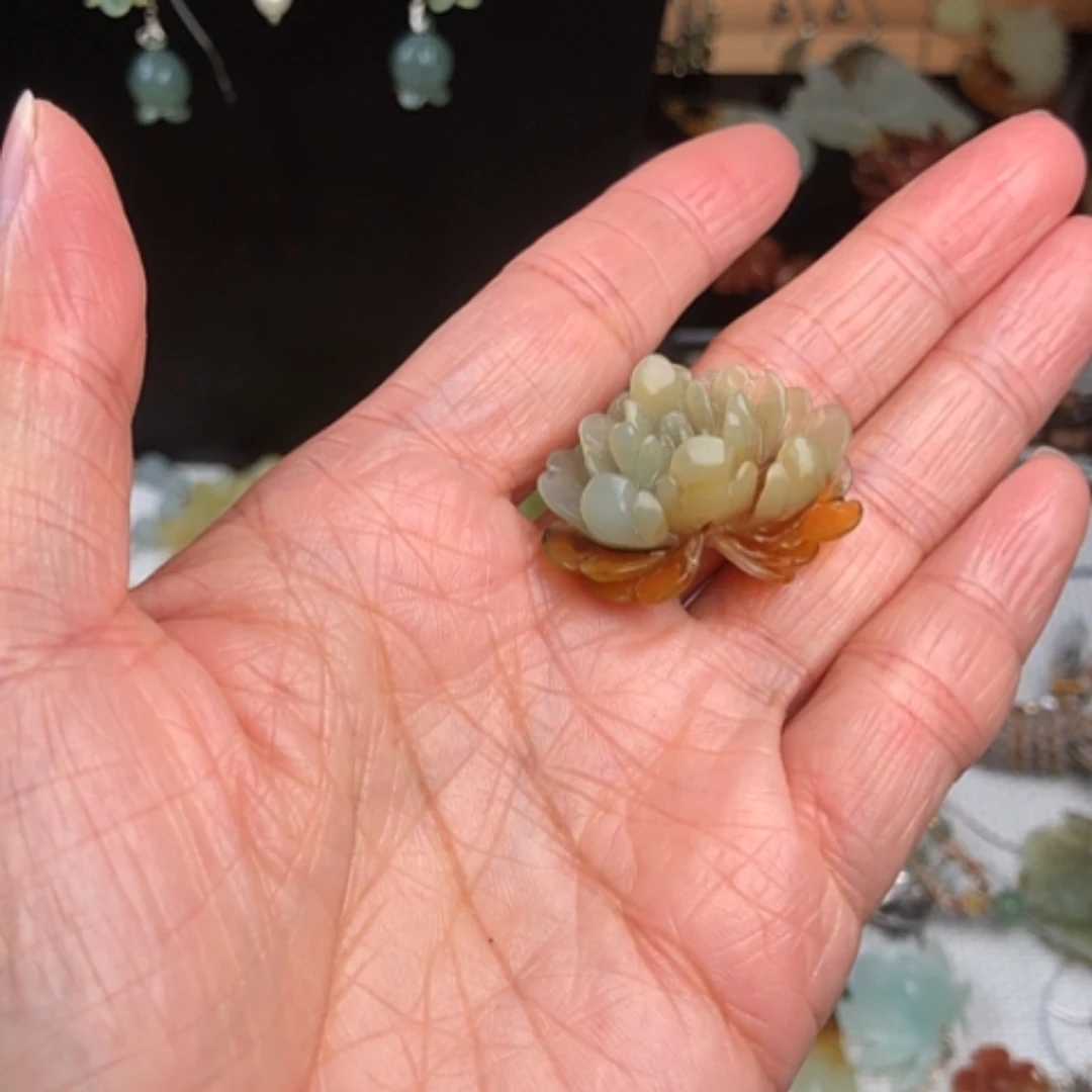 【闪购商品】蛇纹石玉戒指未镶嵌别**宿