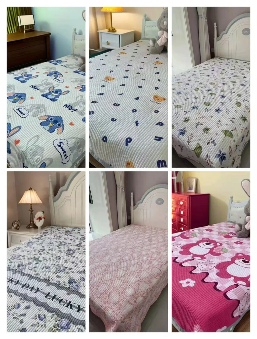 【单人床盖绒的】厂家正品A类可机洗亲肤防滑夹棉