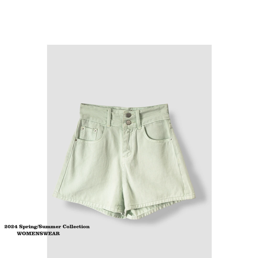 随机短裤一件牛仔女