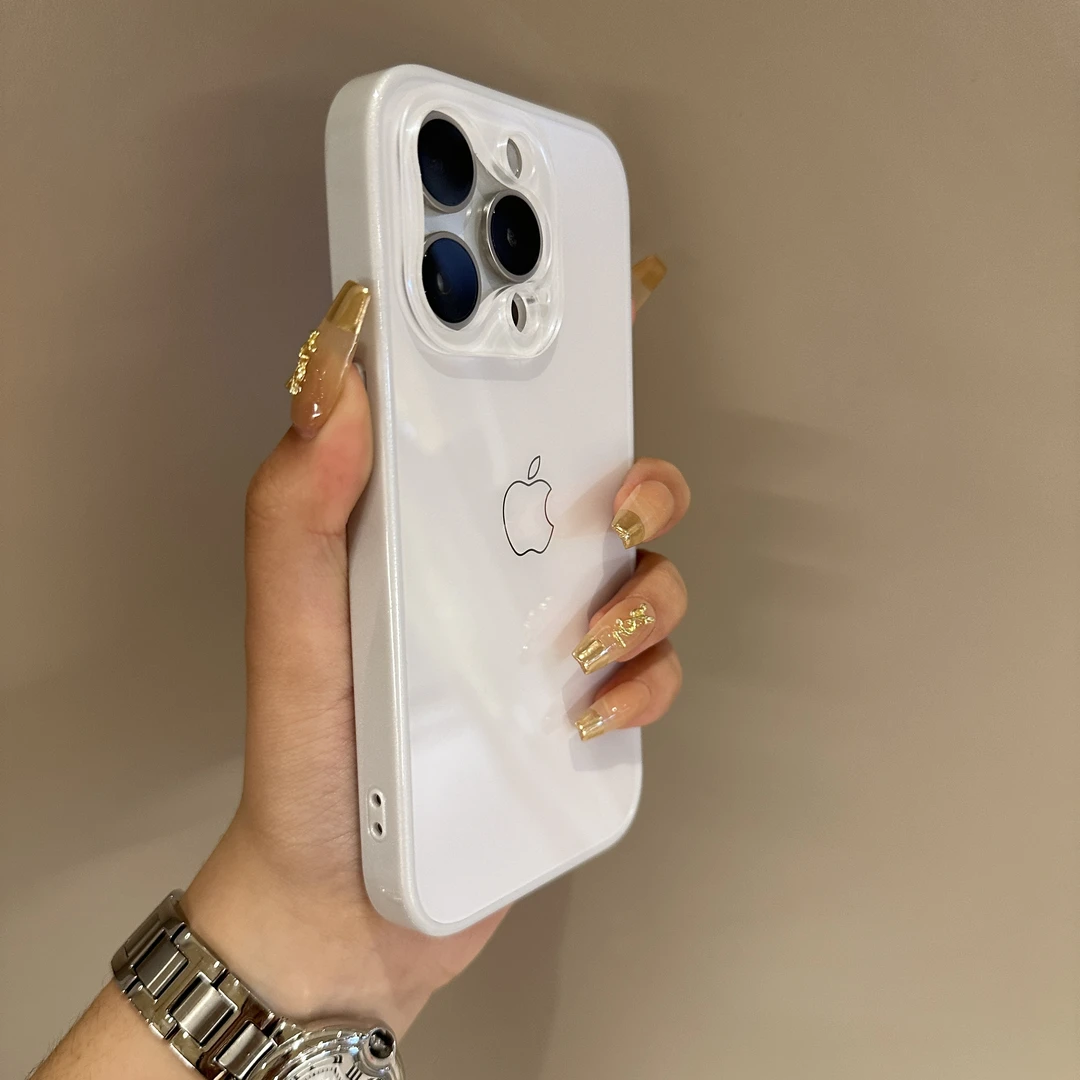 简约适用苹果15pro手机壳全包iPhone14高级13proamx软边12防滑11