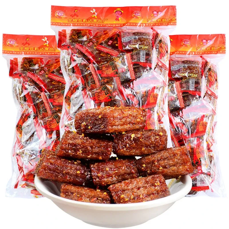 【杨哥甄选推荐】大刀肉网红辣条麻辣零食大礼包批发便宜经典儿时