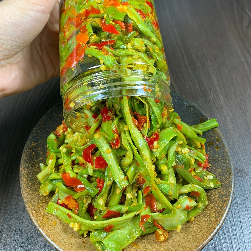 湖南特产超脆嫩贡菜响菜下饭菜辣椒酱香辣拌面小吃零食开胃下饭菜