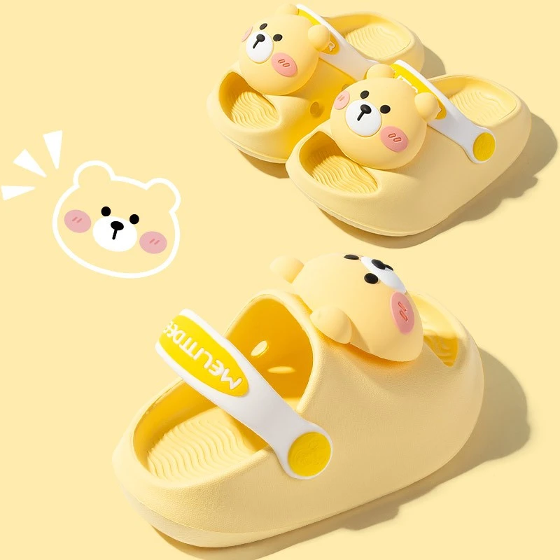 儿童拖鞋男童夏季婴幼儿凉拖夏天软底家居室内洗澡拖鞋儿童1-3岁