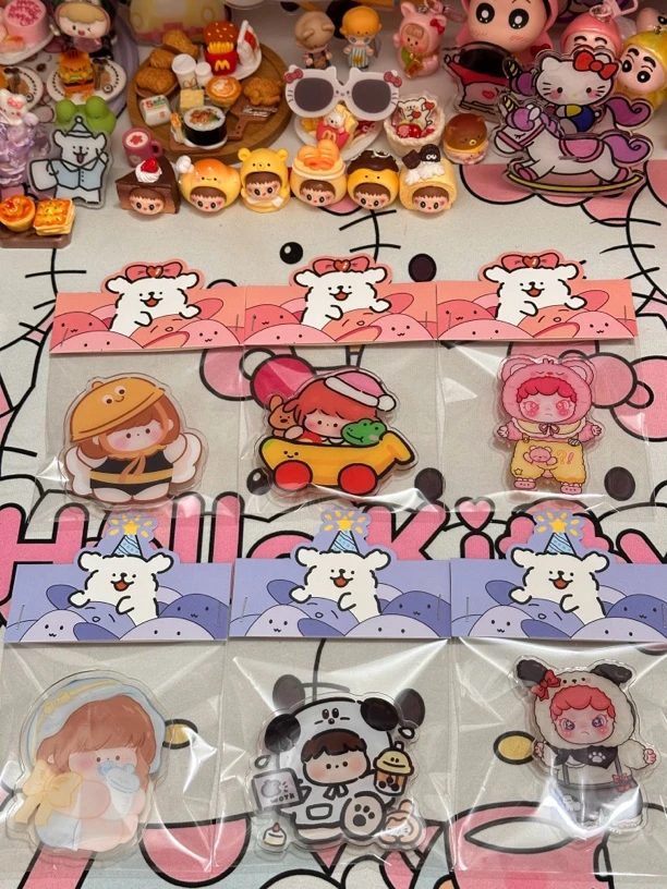 亚克力6-8厘米挂件/支架/冰箱贴（默认瑕疵无售后完美主义者慎拍）