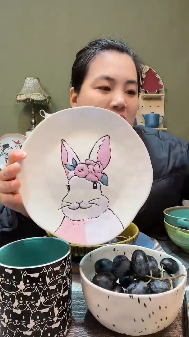【闪购商品】陶瓷瓷片7.5英寸异形盘 微瑕满20发货