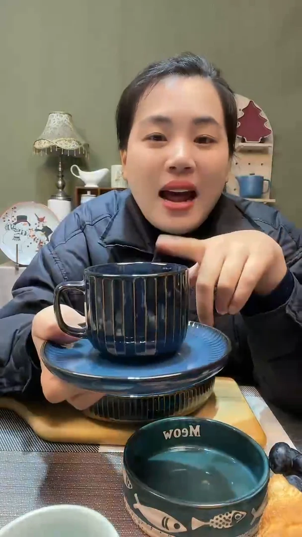 【闪购商品】陶瓷盘咖啡杯碟 微瑕满20发货