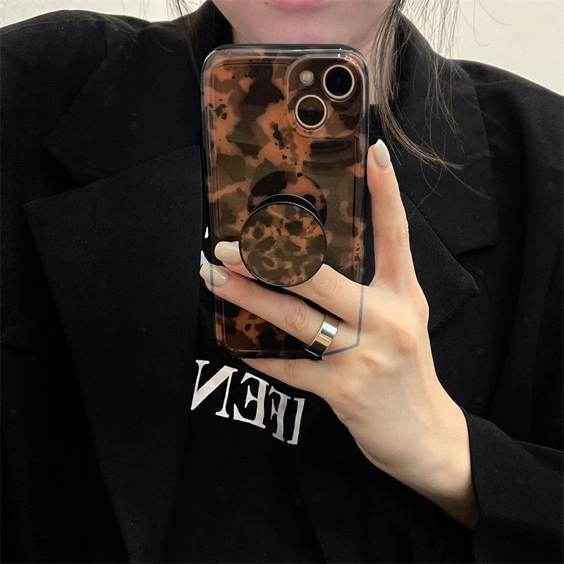 华为Nova10/9Pro手机壳琥珀纹Mate50/40Pro全包P50/40女生P30支架