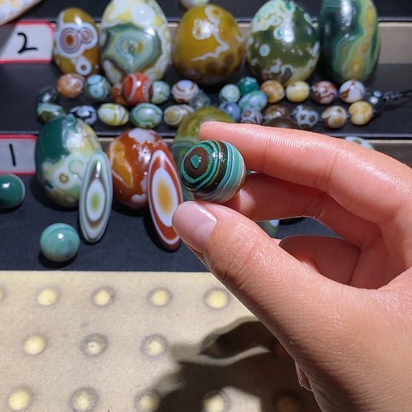 【闪购商品】玛瑙/玉髓珠宝奇石未镶嵌一***福