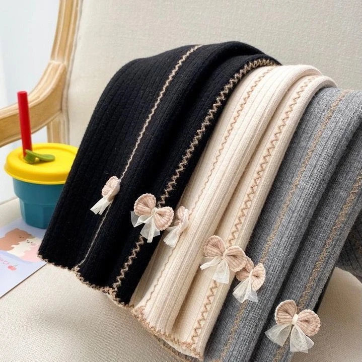 【小扬哥推荐】女童加绒打底裤小儿童秋冬季加厚一体绒外穿长裤宝