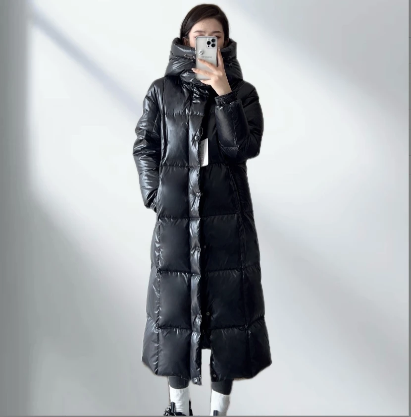 2024冬季新款加厚抗极寒男女同款九宫格大码羽绒服-720