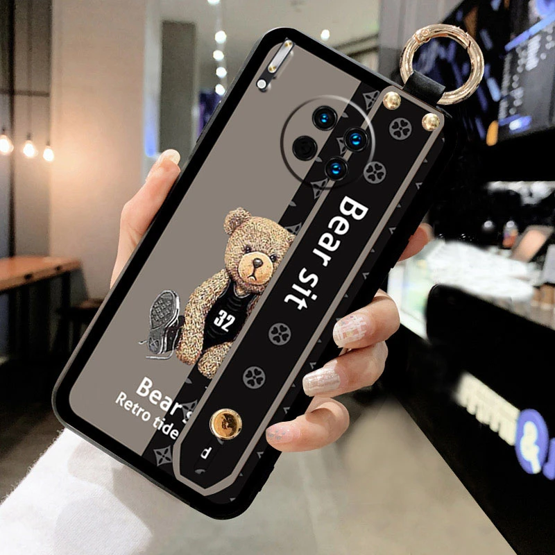 腕带华为Mate30/Mate30pro/30Epro手机壳全包防摔男女款斜挎挂绳