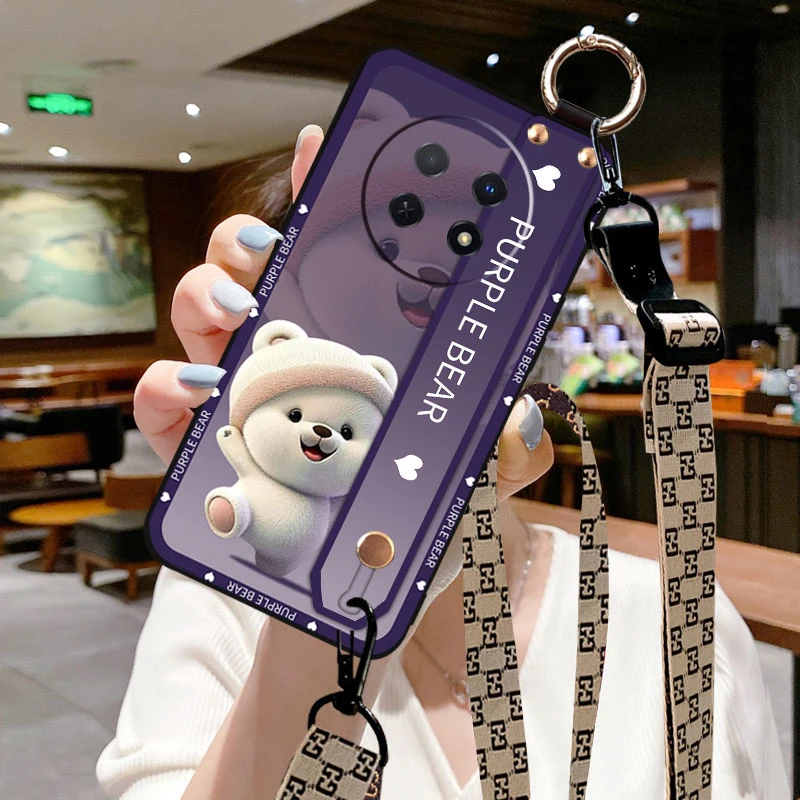腕带华为畅享60 X手机壳畅享60Pro/60Ultra全包防摔男女款斜挎绳