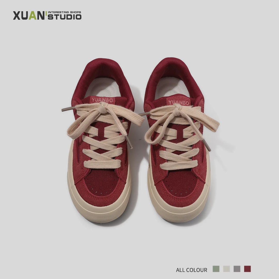 小众校园百搭鞋子女款2024秋季新款女鞋韩系厚底板鞋学生休闲鞋子