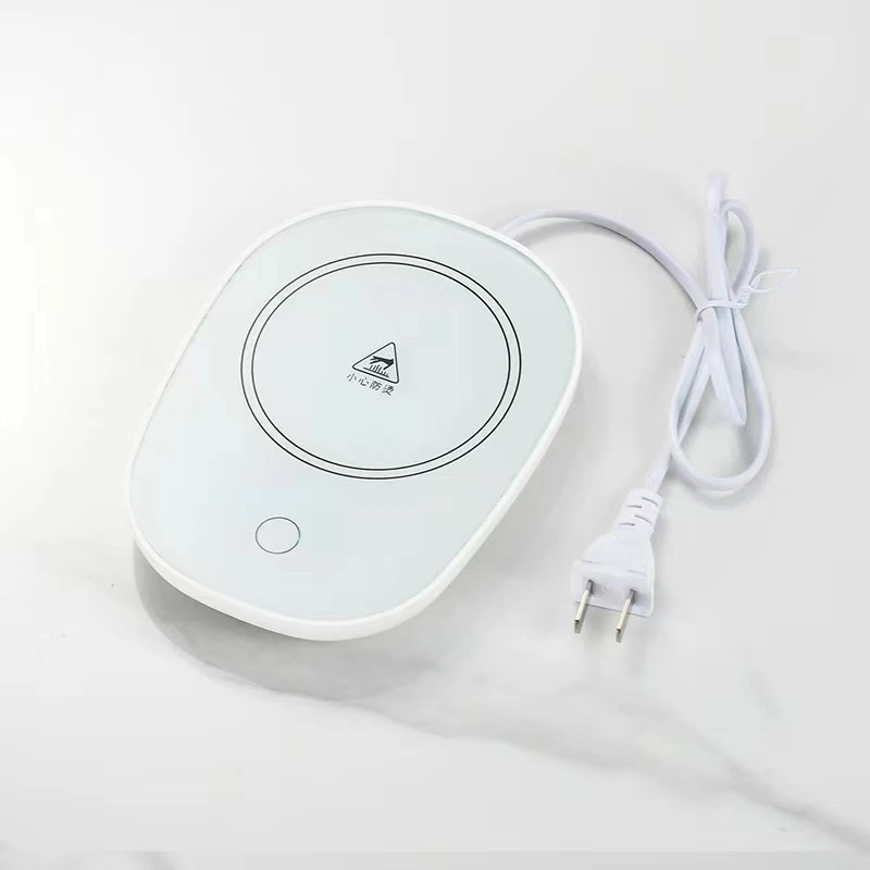 美甲【甲油胶加热杯垫】供重力感应恒温杯垫55度暖杯保温垫白色