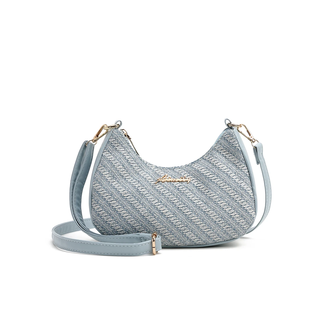 2024新款国风时尚单肩斜挎女包潮流月亮包