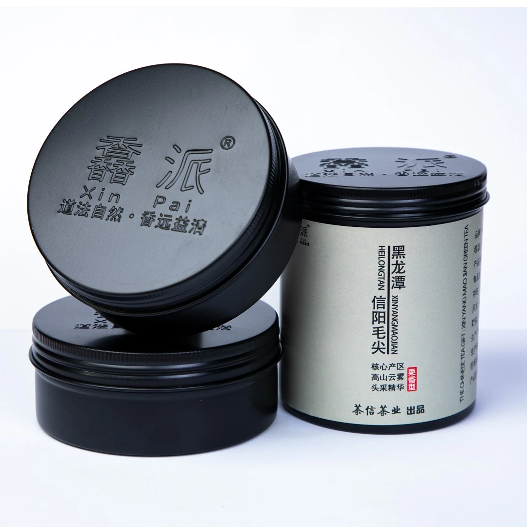 馫派信阳毛尖 黑龙潭高山小芽叶明前一级100g罐装绿茶