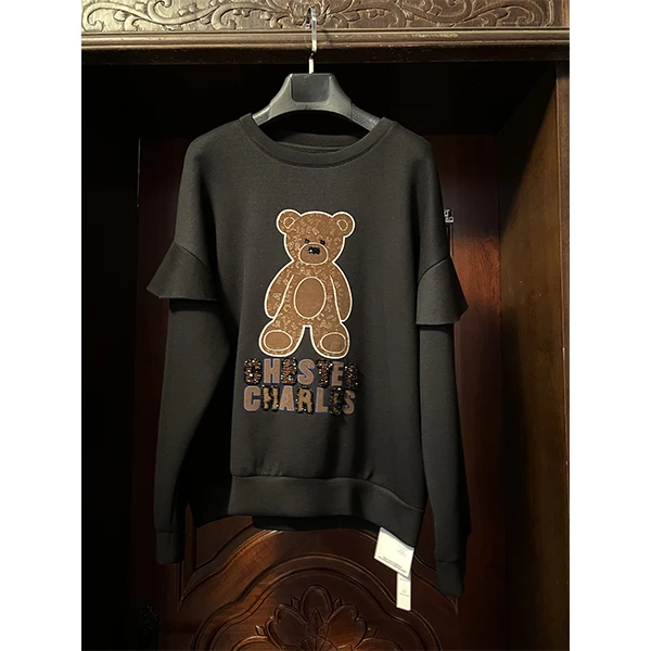 宽松设计师重工秋季外衫