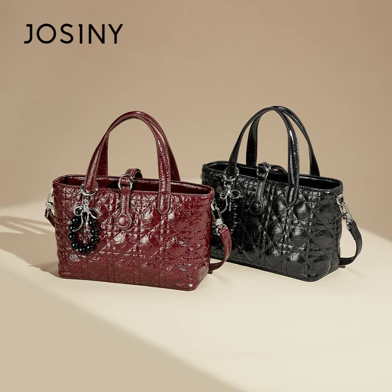 卓诗尼包包女2025新款时尚百搭女包女士小众单肩斜挎包托特包