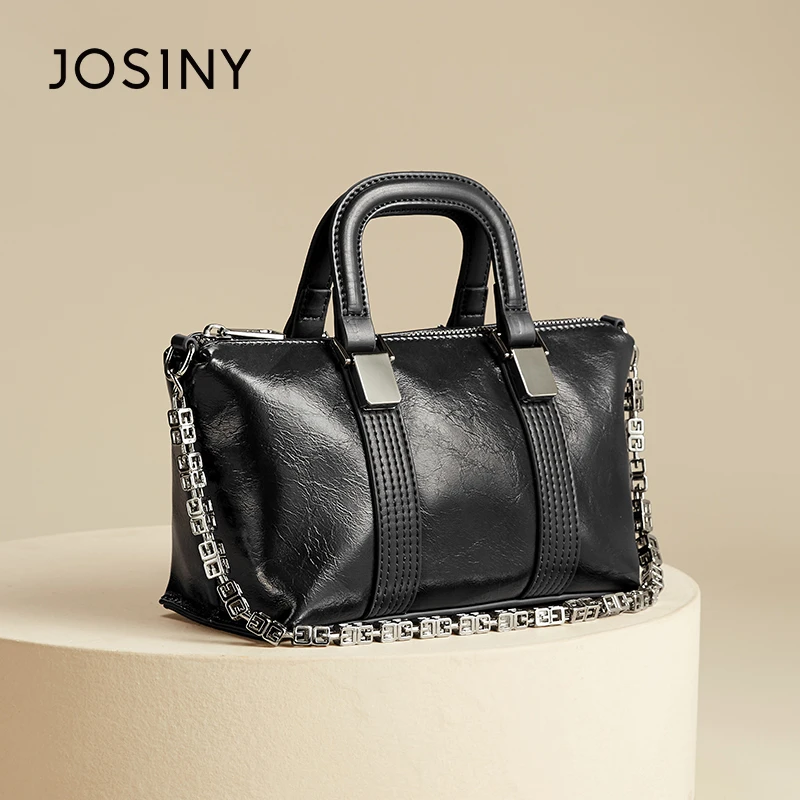 卓诗尼女士2025新款高级百搭大容量通勤便捷式时尚单肩手提包