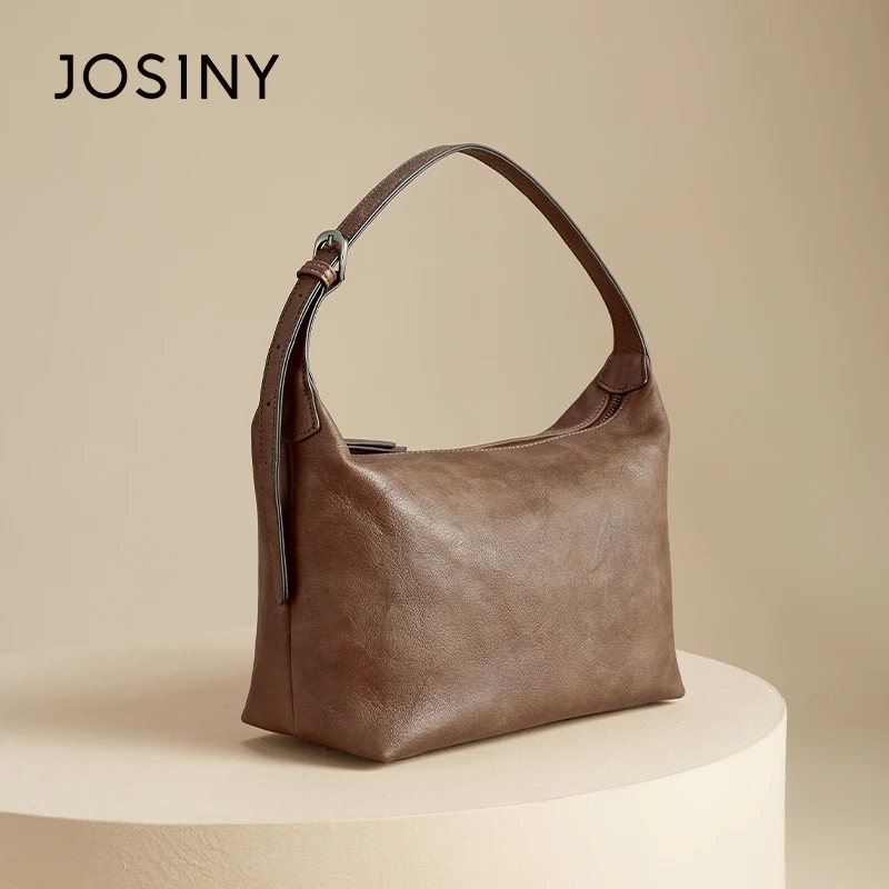 卓诗尼包包女单肩包2025新款单肩包时尚休闲托特包百搭手提包简约