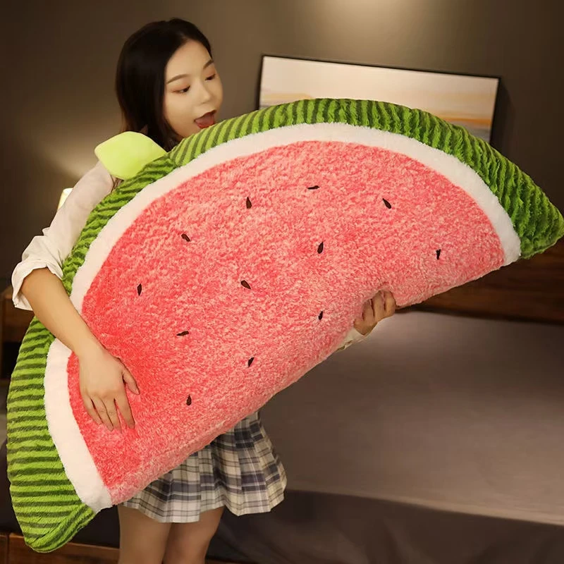 可爱西瓜超大抱枕床头靠枕居家寝室办公室可爱少女心抱枕靠枕