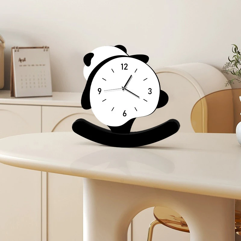 【庄子然】熊猫摆件轻奢高档家居电视柜装饰品客厅现代办公室高级感