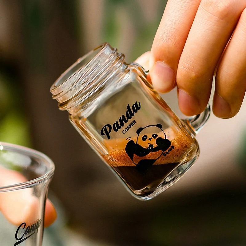 【庄子然】迷你咖啡浓缩液分装瓶密封罐小样酒杯蜂蜜样品收纳罐子