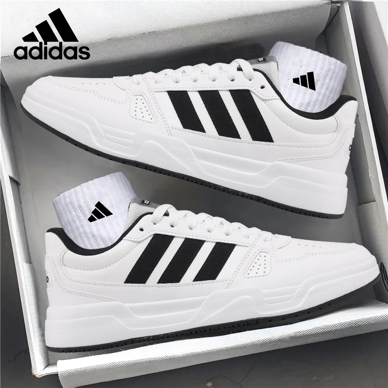 adidas阿迪达斯运动鞋板鞋秋季休闲鞋轻便低帮小白鞋百搭鞋JR5231