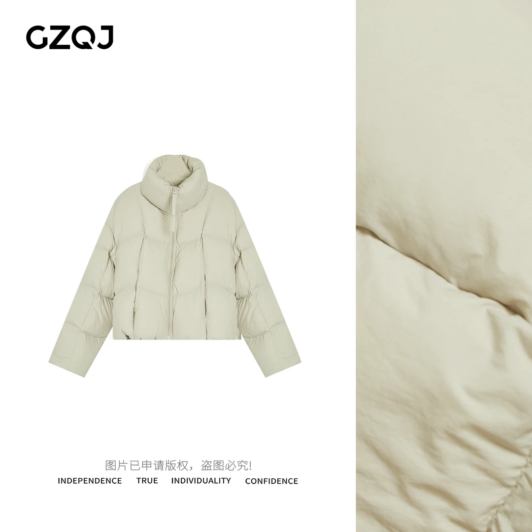 老琴私服【泡芙小姐】韩系冬季时尚保暖面包羽绒服女秋冬新款 2861