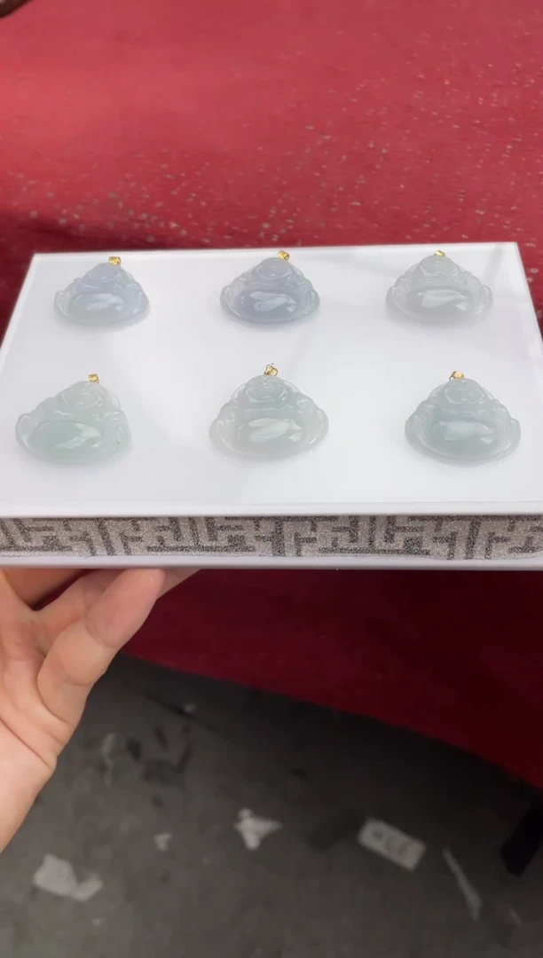 【闪购商品】翡翠颈饰未镶嵌翡翠佛公/394936/多样性发一