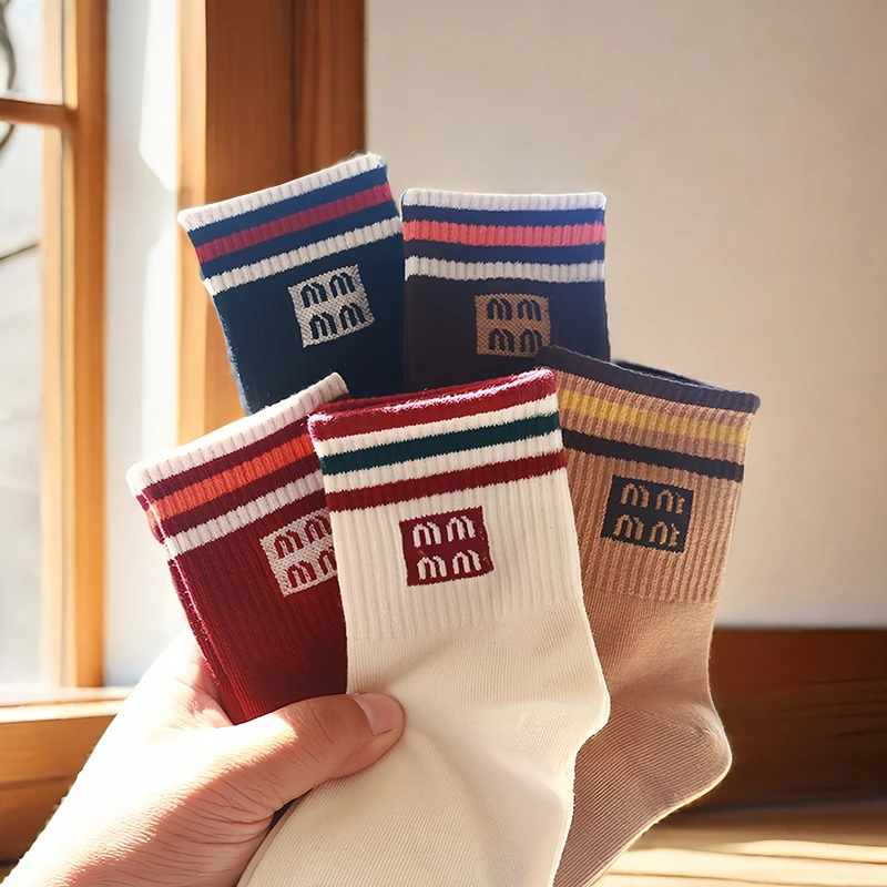 冬款儿童袜子精梳棉加厚保暖中筒男童女童百搭韩版宝宝学生运动袜