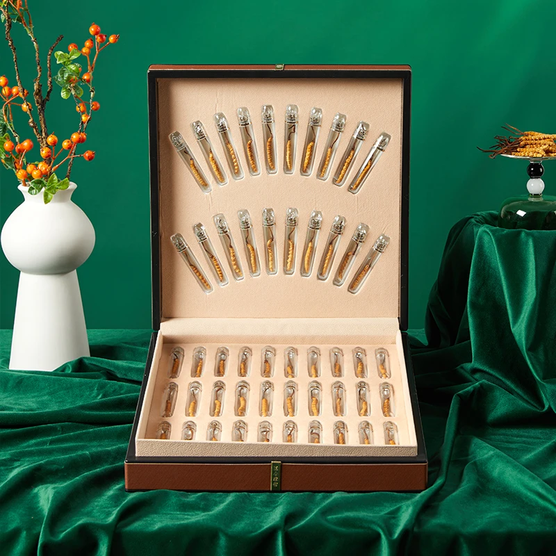 【悦泰滋补】匠心单管-大草-送礼高端大气24年新干草冬虫夏草4根1克