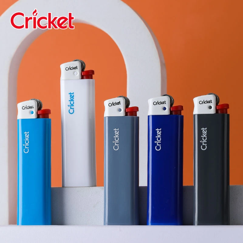 原装进口cricket瑞典草蜢一次性砂轮打火机创意广告高档定制印字
