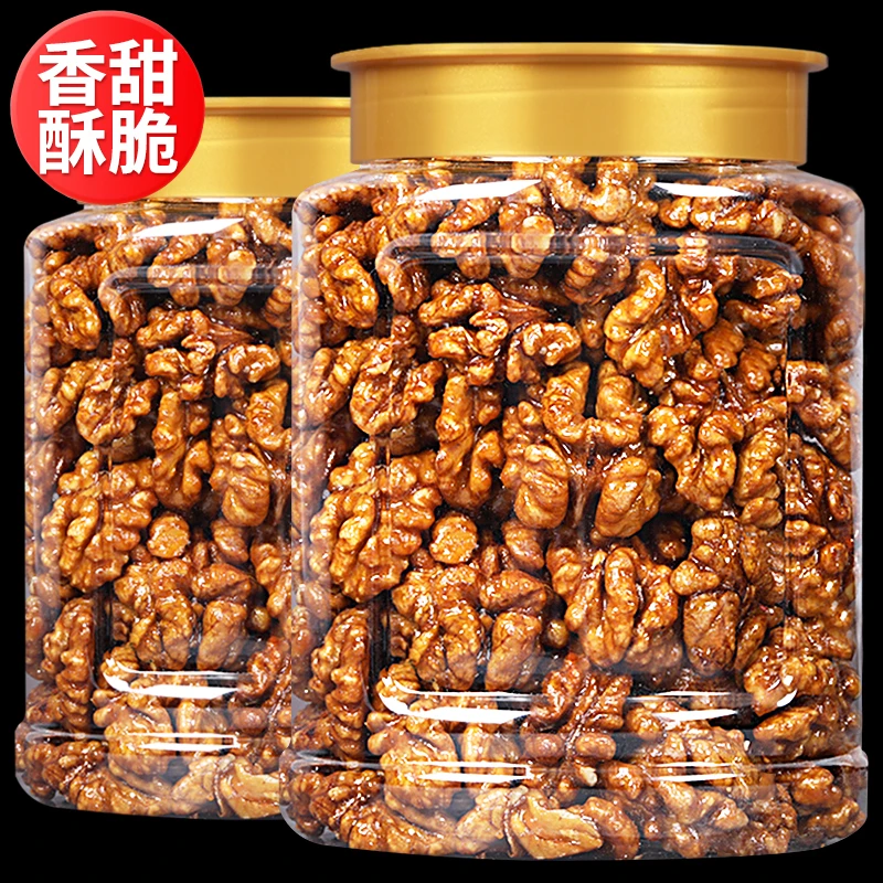 【升级大罐装】琥珀核桃仁新货现做坚果孕妇儿童休闲小零食