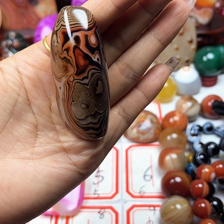 玛瑙/玉髓车挂未镶嵌✨****?