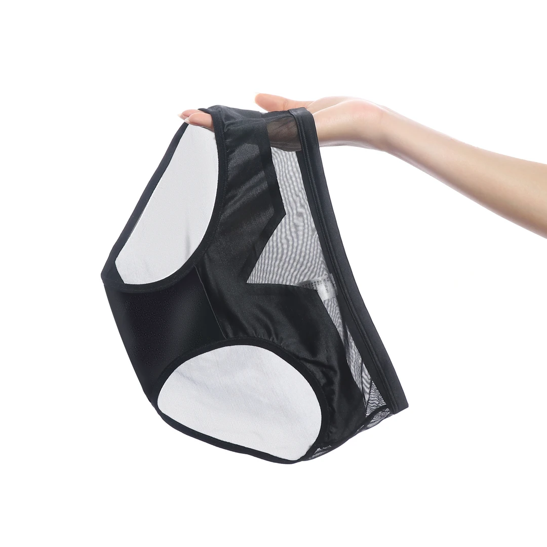 Mimi Angel简约大码法式蕾丝优雅性感薄款无痕内裤女舒适时尚运动