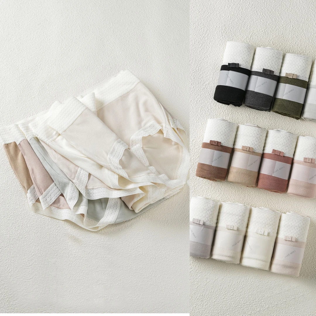 Mimi Angel轻薄透气三角裤舒适内裤女中腰薄款底裤纯色时尚