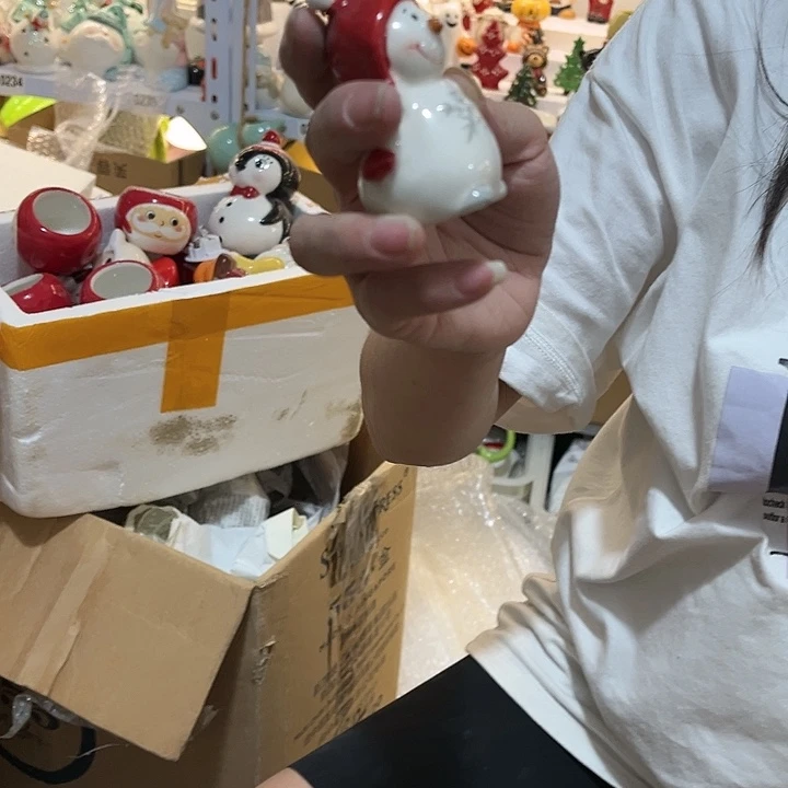 摆件掉色陶瓷微瑕完美慎