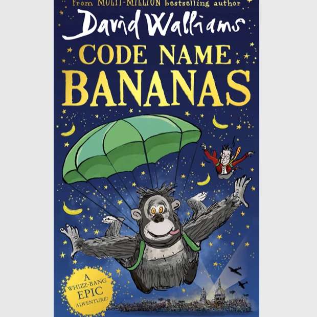 英文原版 少儿读物 Code Name Bananas David Walliams