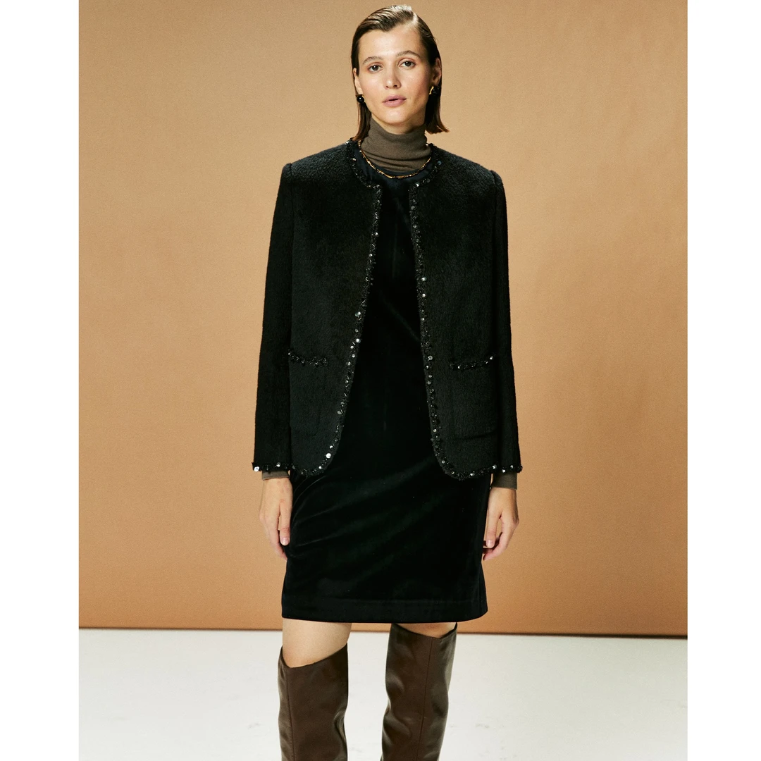 MARIUS御寒小香1oo% 钻石纤维奢感外套