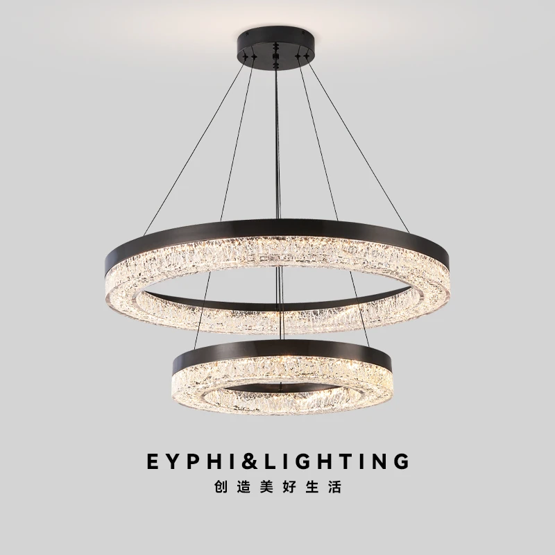 EYPHI/益菲树脂意式吊灯现代轻奢简约中山灯具客厅大灯餐厅卧室灯