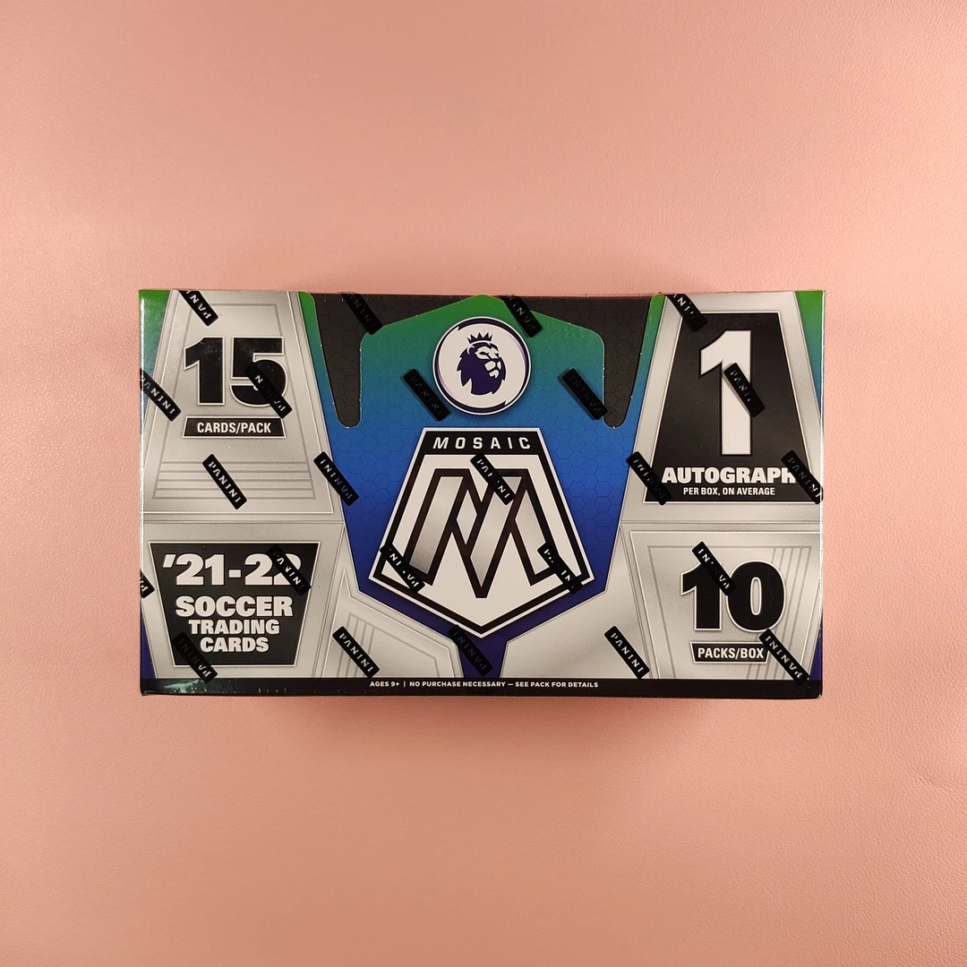 帕尼尼 2021-2022 panini 英超 马赛克 元年 hobby 球星卡盲盒