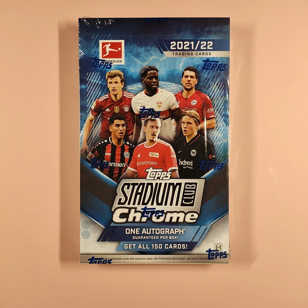 Topps 21-22 Chrome Bundesliga hobby 元年 德甲竞技场 球星卡