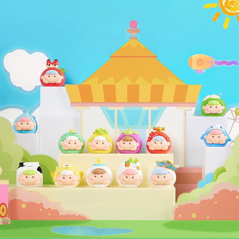 肉dudu哈基米迷你盲袋可爱萌粒崽崽手办潮玩摆件学生儿童生日礼物