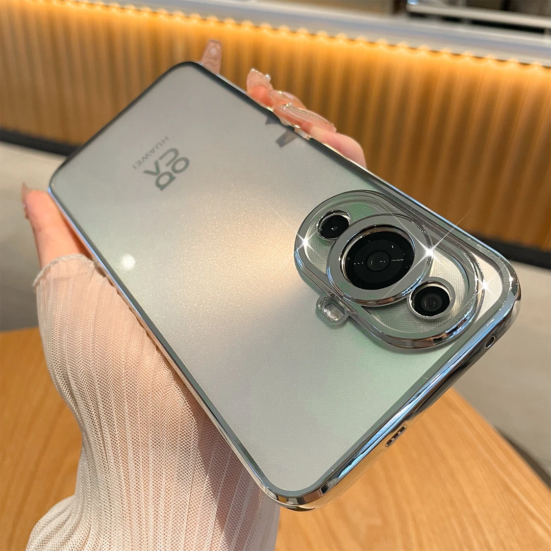 适用华为nova11手机壳nova11pro透明11Ultra硅胶电镀防摔全包潮套