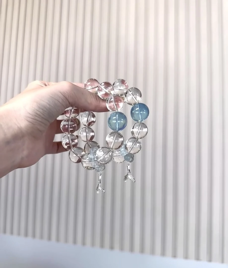 （诗弈珠宝）天然水晶珠宝自选手串