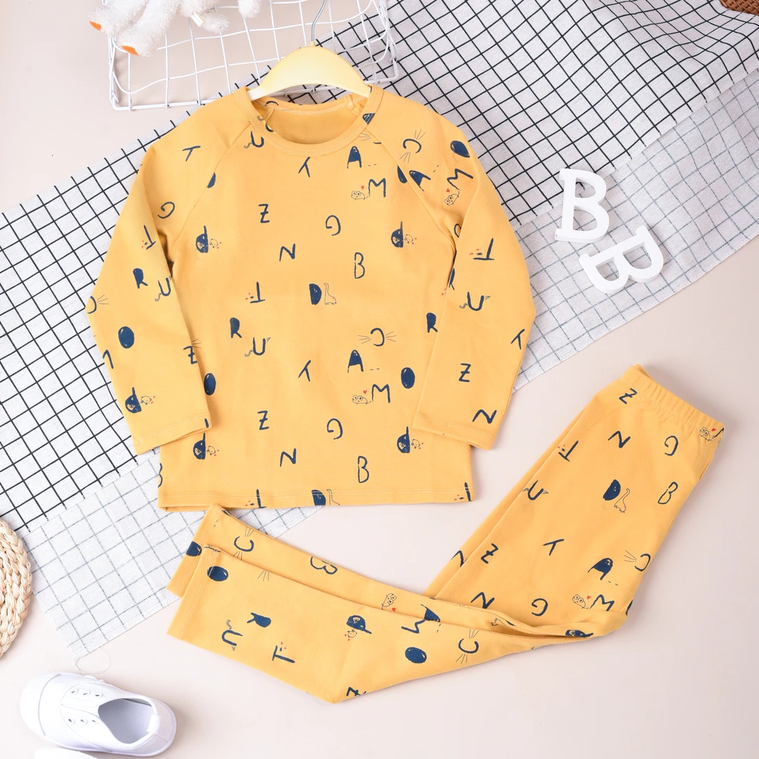 分体家居服套装字母