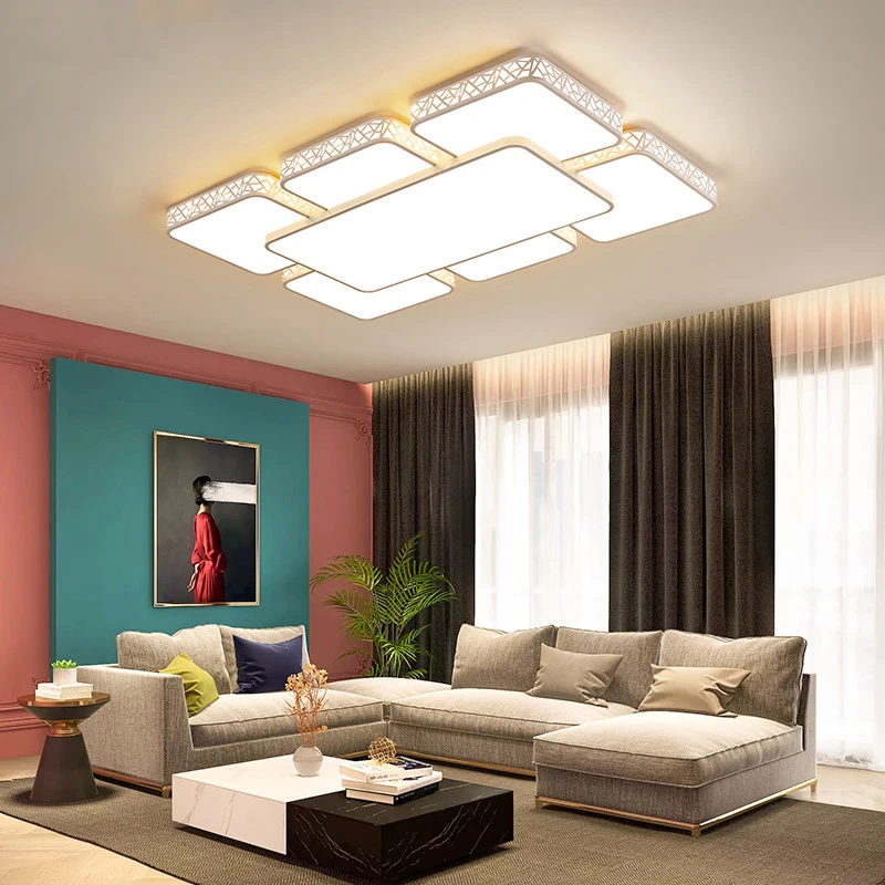 客厅灯简约现代灯具大气家用大厅大灯卧室灯LED吸顶灯天空之城